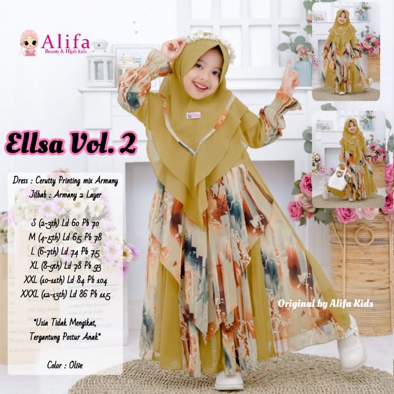 กระเป๋าถือ Elsa VOL 2 OLIVE 77