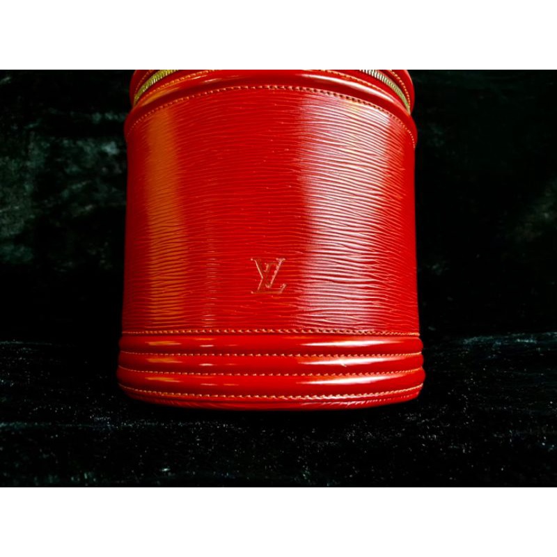 Used LV red Epi Cannes (Hi-end)