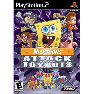 Nicktoons: Attack of the Toybots แผ่นเกมส์ ps2