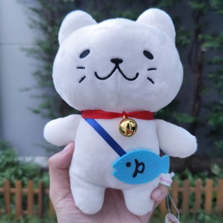 ตุ๊กตา แมว Nyagasaki Neko ป้ายห้อย กระดิ่งทอง งานขนสวย หายาก ลิขสิทธิ์แท้