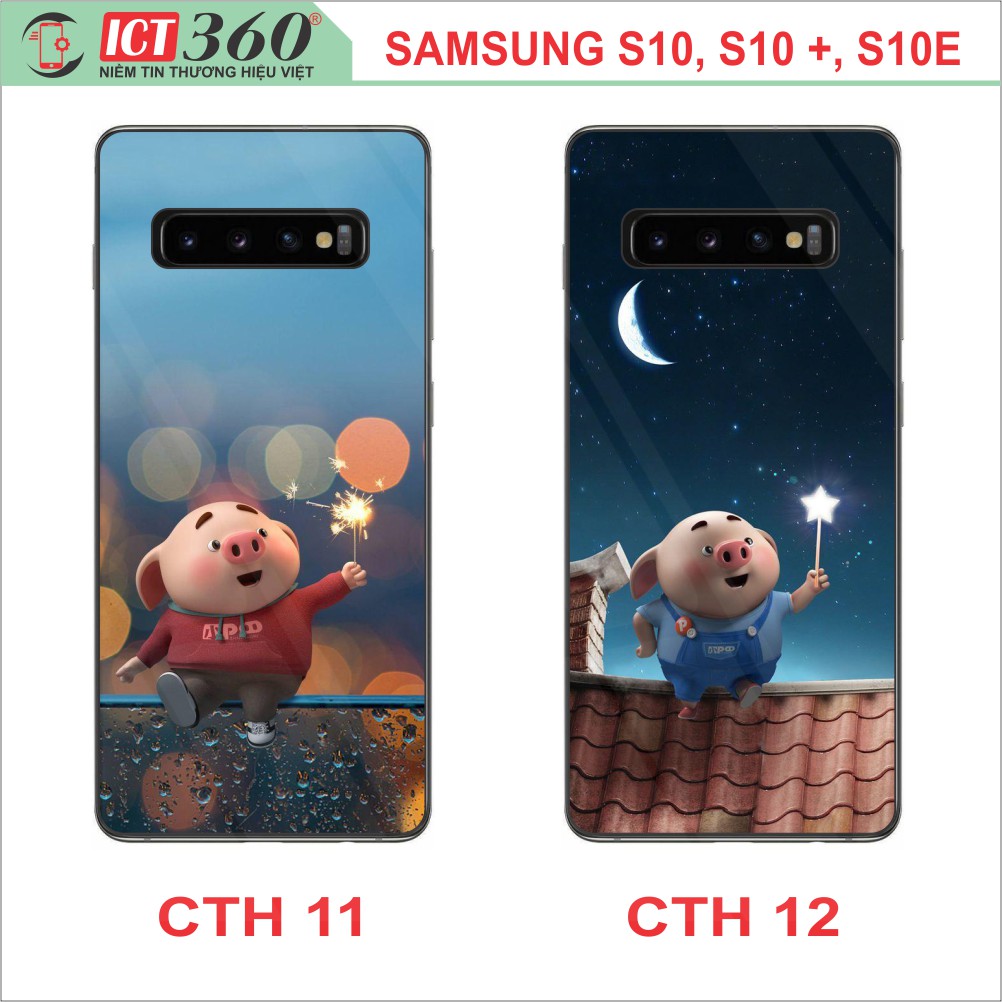 เคสกระจกสําหรับ Samsung S10, Samsung S10E, Samsung S10 Plus - พิมพ์บน Demand - หลายภาพ