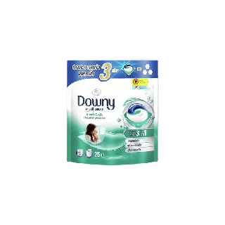 Downy ดาวน์นี่ ผลิตภัณฑ์ซักผ้า เจลบอล สูตรตากผ้าในที่ร่ม ใหม่ แพคใหญ่ แบบเติม 25 ก้อน 635 g