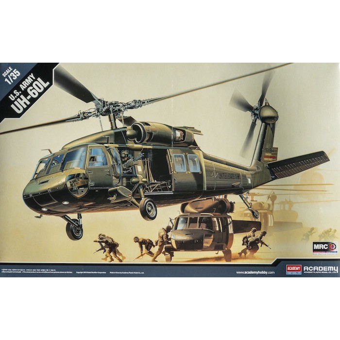 โมเดลเฮลิคอปเตอร์ Academy Model 1/35 AC12111 UH-60L BLACK HAWK