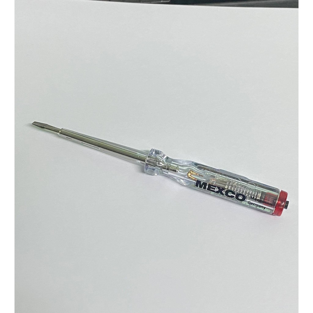 ไขควงวัดไฟ ไขควงลองไฟ MEXCO ไขควงลองไฟเดี่ยว แบบมีกดปุ่ม SP- 401 - รูปที่ 3