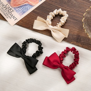 Bow Hair Tie Korean Temperament Hair Rope Ponytail Rubber Band