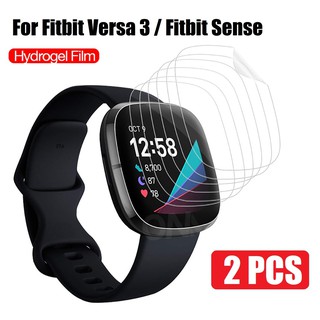 ฟิล์ม Fitbit Versa 3 / Fitbit Sense / Fitbit versa 4 / Fitbit sense 2 / Versa / Fitbit Versa 2 Screen Protector Versa Soft Hydrogel Protective Film Versa 3 Screen Protector