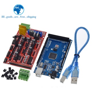 Mega 2560 R3 Mega2560 REV3 + ตัวควบคุม RAMPS 1.4 สําหรับเครื่องพิมพ์ 3D arduino MendelPrusa