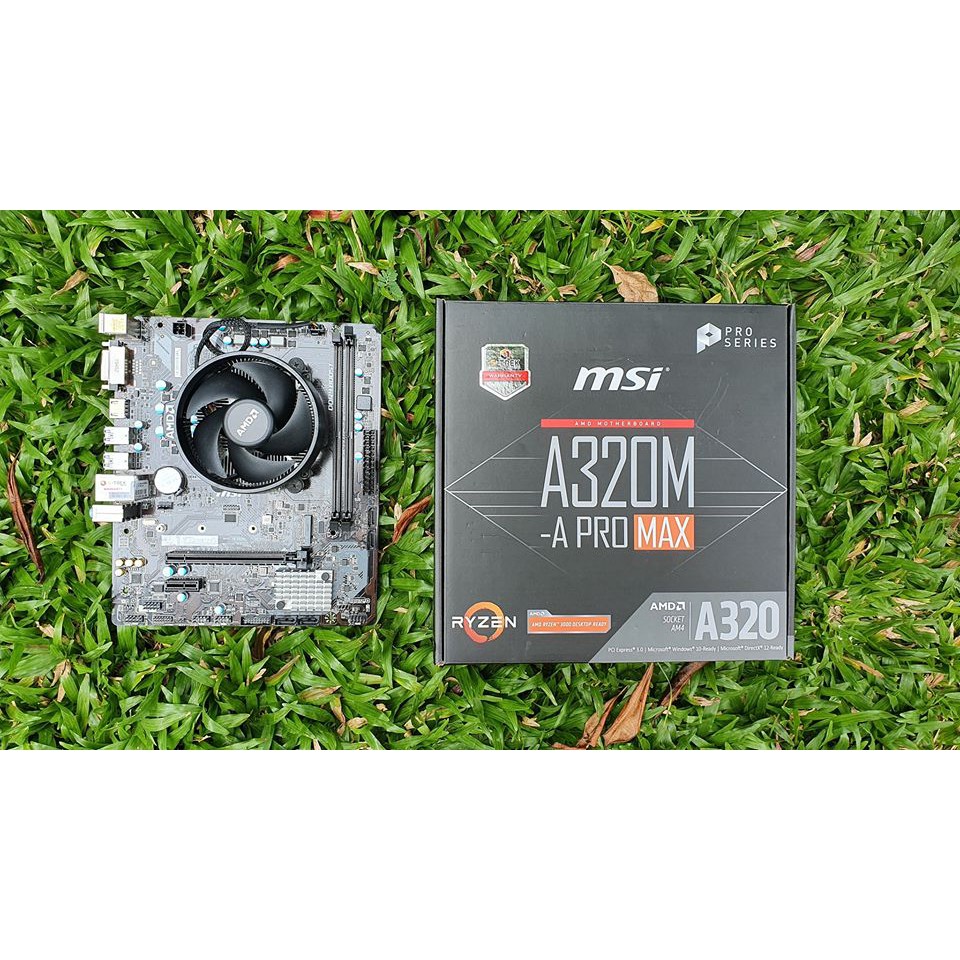 AMD RYZEN5 2400G มือสอง พร้อม Mainboard ใหม่