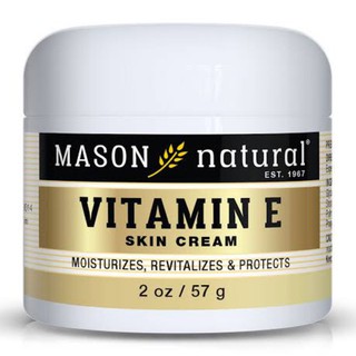 ใหม่แท้ คุณภาพเกินราคา [Mason Natural] Vitamin E Skin Cream 57g