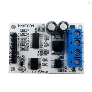 Flt โมดูลแอโนโลยีแรงดันไฟฟ้า MODBUS 4 ช่อง