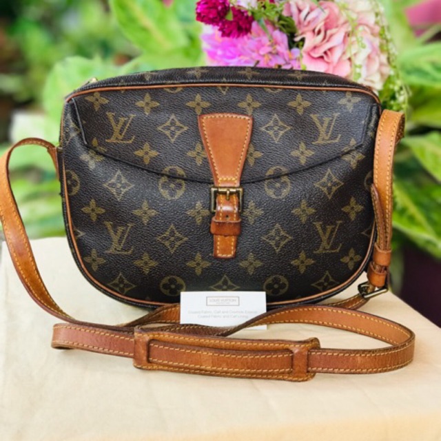 Used LV Jeune feuille MM แท้ 100% Crossbody