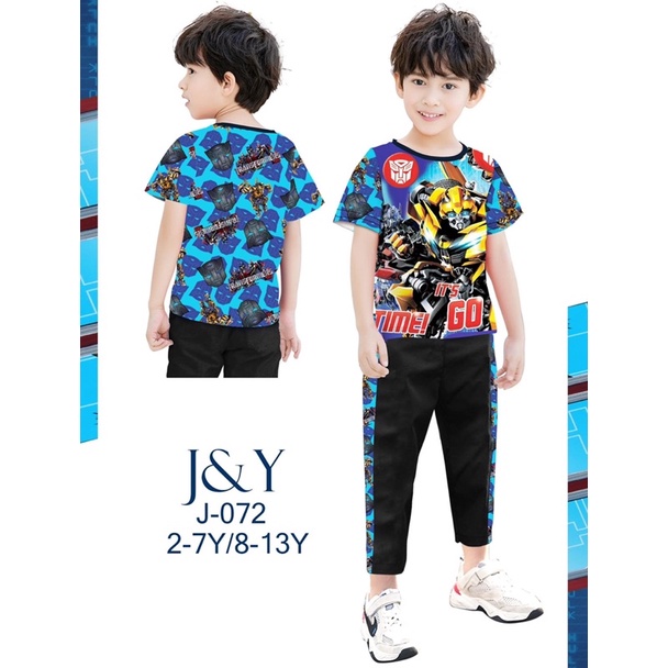 JY Bumblebee J-072 Boy Casual Wear Set (2/4/7/9/9/10/11/12y)