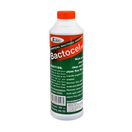 น้ำยาทำความสะอาด น้ำยาย่อยจุลินทรีย์ BACTOCEL 3001 300 มล. ฆ่าเชิ้อโรค และแบคทีเรีย