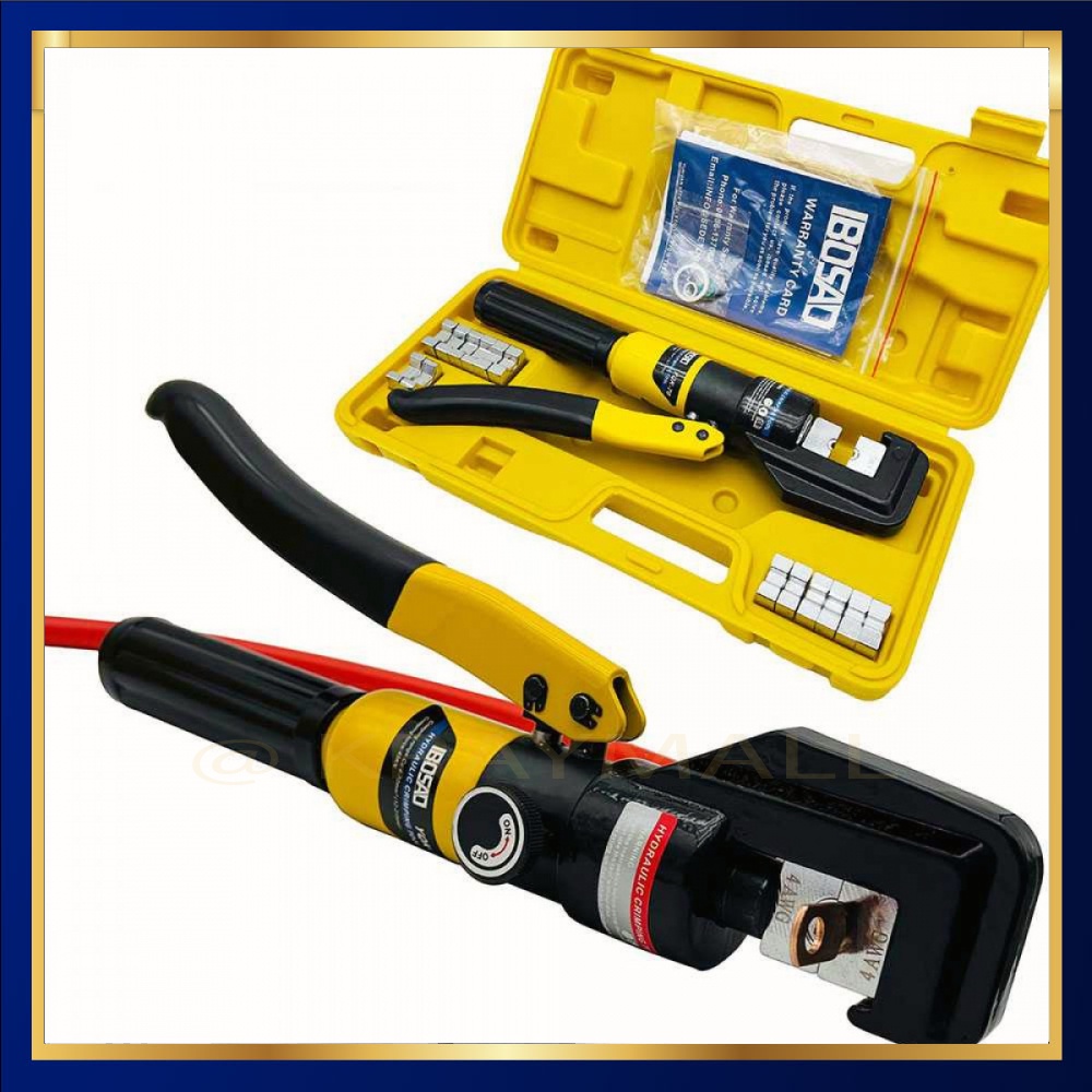 IBOSAD Tang Crimper คีมสายเคเบิลไฮดรอลิกเครื่องมือบีบอัด - YQK-70