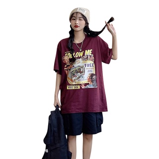 ‘’Follow me” เสื้อยืดสตรีทโอเวอร์ไซส์ Follow me Oversized T-Shirt