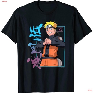 deop นารูโตะ เสื้อยืดพิมลาย Naruto Shippuden Naruto Kanji Frame Family Suit T-Shirt เสื้อยืดผู้หญิง เสื้อยืดผู้ชาย เสื้อ