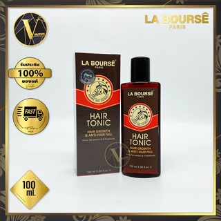 La Bourse Hair Tonic Hair Growth &amp; Anti Hair Fall ลาบูสส์ แฮร์ โทนิค สูตรบำรุงรากผมและแก้ปัญหาผมร่วง  (100 ml.)