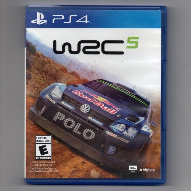 เครื่องแต่งกายเทปคาสเซ็ต Bd Ori Ps 4 - Wrc 5 | Fia World Rally Championship