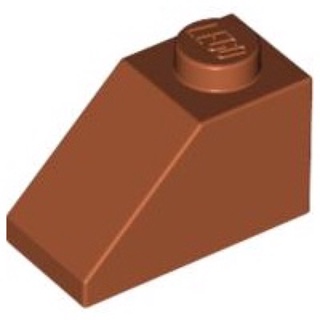 Lego part (ชิ้นส่วนเลโก้) No.3040 / 6270 / 35281 Slope 45 2 x 1