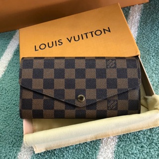 เทียบแท้ ❌Sale2590ใบเดียว ❌Louis Vuitton sarah wallet ✅Original grade ✅Full box set สวยมากก