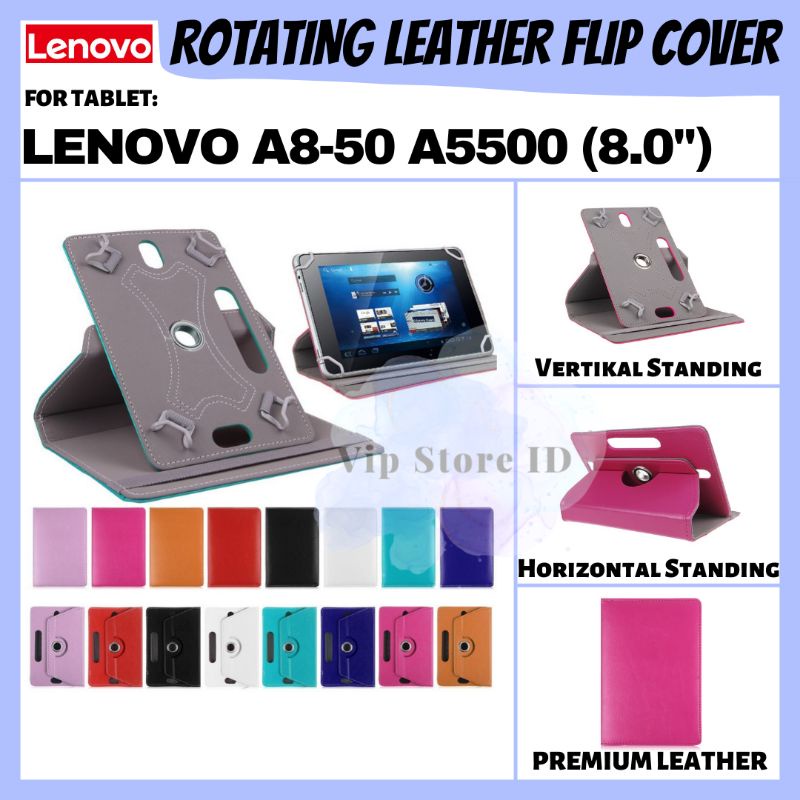 LENOVO TAB TABLET A8 50 A8-50 A5500 8 นิ้ว 8.0 นิ้ว FLIP BOOK COVER CASE CASING FLIPCASE CASE