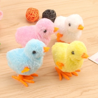 ของเล่นตุ๊กตาไก่ไขลาน ขนาดเล็ก สุ่มสี สําหรับเด็ก