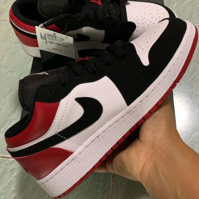 Air Jordan 1 Low Black Toe Gs Shop Clothing Shoes Online
