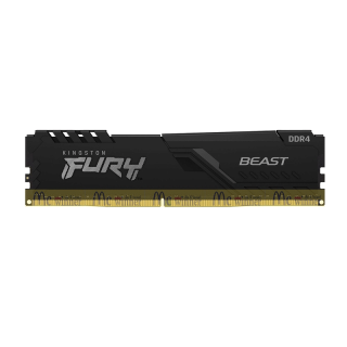 ⚡ราคาแรงส์ 3.3⚡8GB (8GBx1) DDR4/3200 (KF432C16BB/8) RAM PC (แรมพีซี) KINGSTON FURY BEAST BLACK CL16 (BLACK)-LT