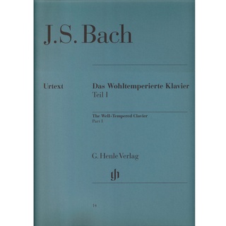 BACH-THE WELL-TEMPERED CLAVIER (URTEXT) BOOK 1 &amp; 2