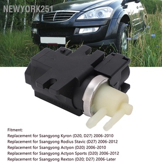 Newyork251 วาล์วโซลินอยด์แปลงแรงดันสุญญากาศ 30618057 แบบเปลี่ยน สําหรับ Ssangyong Kyron D20 D27 2006‐2010