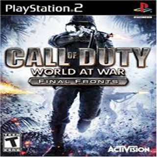 แผ่นเกมส์[PlayStation2]Call of Duty World at War Final Fronts