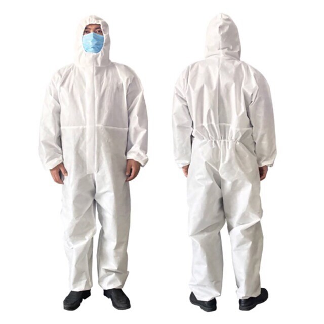ชุด PPE -	ชุดป้องกันเชื้อไวรัส Covid 19