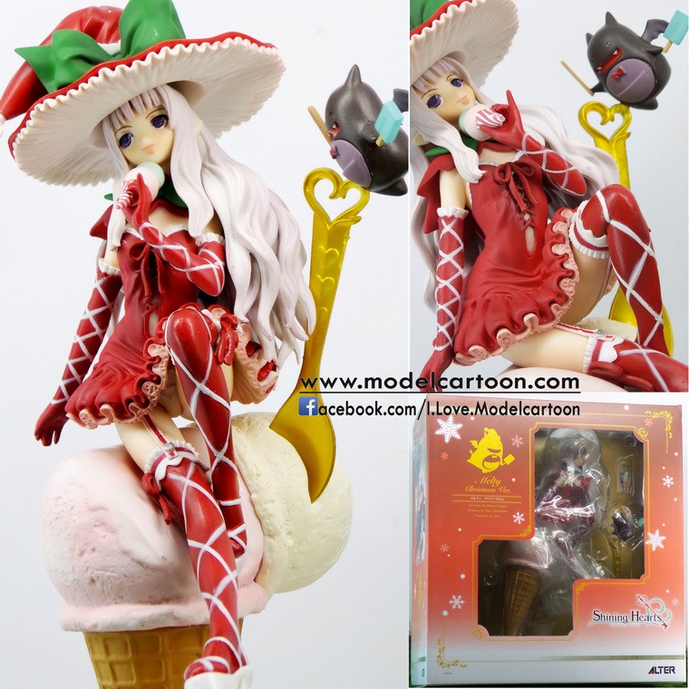 Shining Hearts : Melty Christmas Ver. 1/8 **งานจีน** โมเดลสาว โมเดลผู้หญิง