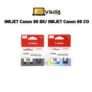 หมึกพิมพ์ INKJET Canon 88 BK/หมึกพิมพ์ INKJET Canon 98 CO