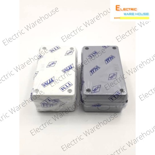 บ็อก PVC กันน้ำ TTM (ขนาด 2