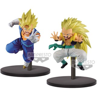 ฟิกเกอร์แท้ Dragon Ball Vegito &amp; Gotenks Figure Super Warriors Battle Retsuden Chapter 2nd #แมวทองแท้