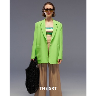 The SRT X7 Neon Oversized Blazer - Neon Green (TJK99) เบลเซอร์โอเวอร์ไซส์ สีนีออน