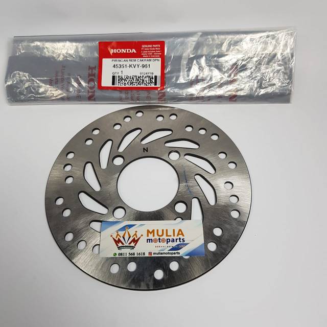 45351KVY961 จานหน้า VARIO, BEAT, BEAT FI, SCOOPY, BEAT POP, VARIO FI 125/150, SPACY/ 45351-KVY-961 O