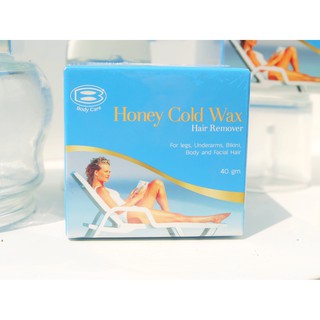 Honey Cold wax 70g แถมฟรีผ้าแว็กซ์ 10 ผืน พร้อมไม้พาย