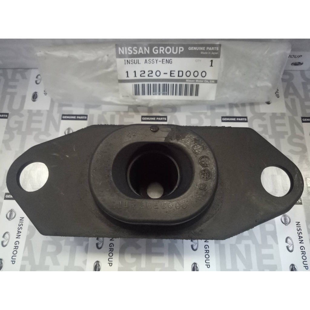 ยางแท่นเครื่องหน้าซ้าย NISSAN TIDA AUTO HR16 อยู่ใต้แบตเตอรี่ (อะไหล่แท้ NISSAN) 11220-ED000