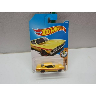 โมเดล รถเหล็ก ของแท้  รภสะสม รถจำลอง hot wheels 69 chevelle ss 396 3/10