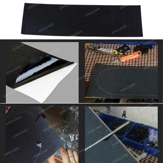 แผ่นกระดาษทรายกันลื่น กริปเทป สเก็ตบอร์ด ลองบอร์ด Skateboard Surfskate กระดาษทราย 84x23cm