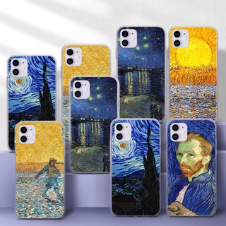 เคสโทรศัพท์มือถือแบบนิ่ม ลายภาพวาด Van Gogh starry night 325C สําหรับ Samsung A22 A22S A52 A52S A72 A32 A40S M30 A42 M30S M21 M51 A03S