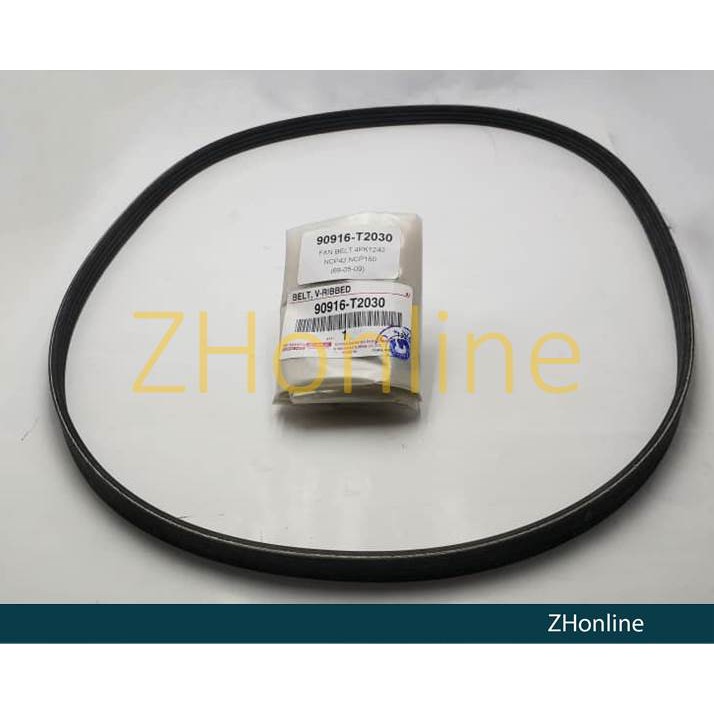 TOYOTA VIOS NCP42, NCP150 - TOYOTA MITSUBOSHI 4PK1240 FAN BELT (1PC) 90916-T2030
