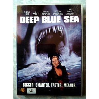 📀 DVD DEEP BLUE SEA 🦈 (1999) : ฝูงมฤตยูใต้มหาสมุทร 🦈