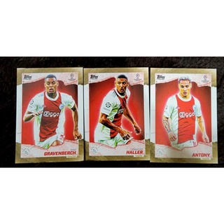 การ์ดฟุตบอล Ajax กล่อง Topps UCL