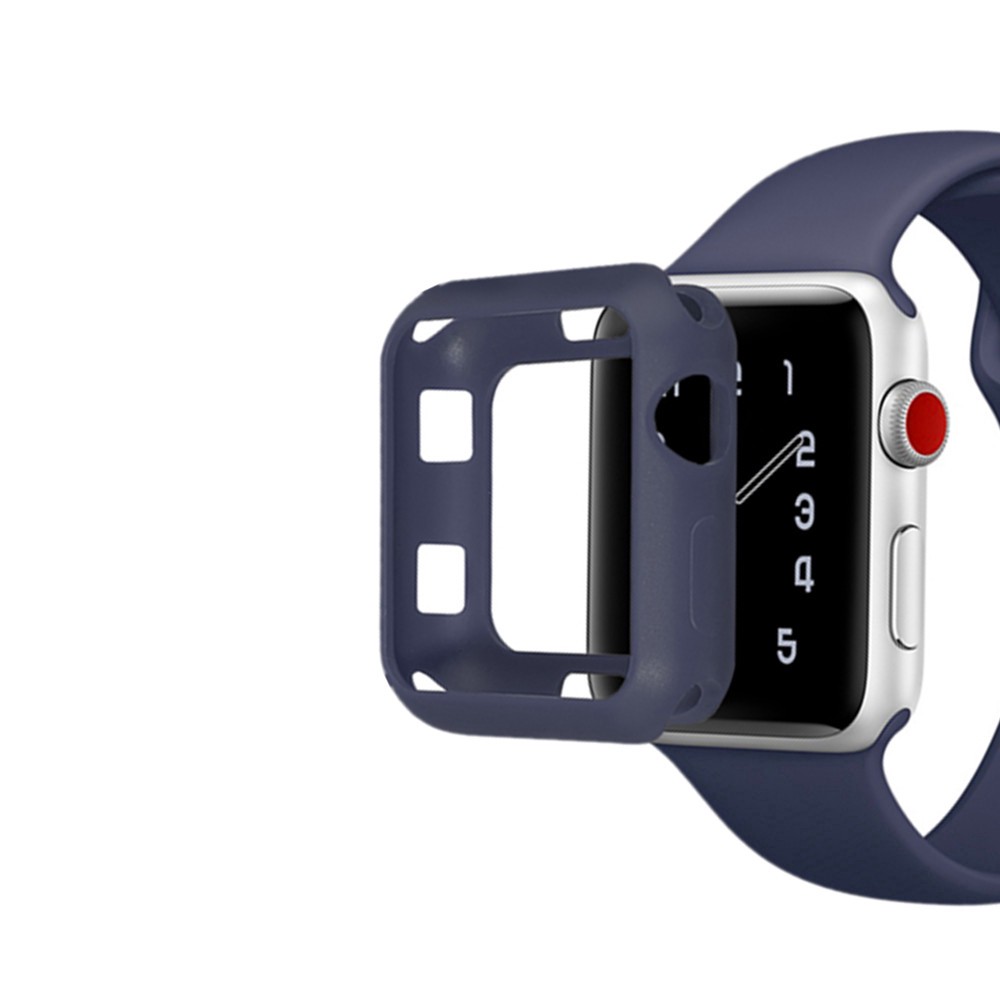 ซิลิโคนอ่อนสำหรับ Apple Watch 1/2/3/4/5/6 Iwatch 38 มม. 40 42 44 Iwatch Series Se 6/5/4/3/2/1 เคส Apple Watch Apple Watch 3 Strap Apple Watch 42mm Case