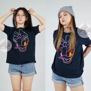 เสื้อยืดใหม่เสื้อยืด พิมพ์ลาย DISNEY ZARA P&amp;B BERSHKA MICKEY x MANDALORIAN x DAISY niiHขนาดเต็มS-3XL