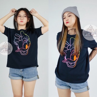 เสื้อยืดใหม่เสื้อยืด พิมพ์ลาย DISNEY ZARA P&amp;B BERSHKA MICKEY x MANDALORIAN x DAISY niiHขนาดเต็มS-3XL