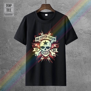ราคาระเบิดเสื้อยืด ผ้าฝ้าย พิมพ์ลาย Drei Kreuze Die Toten Hosen สไตล์ตลก สําหรับผู้ชาย100457S-3XL